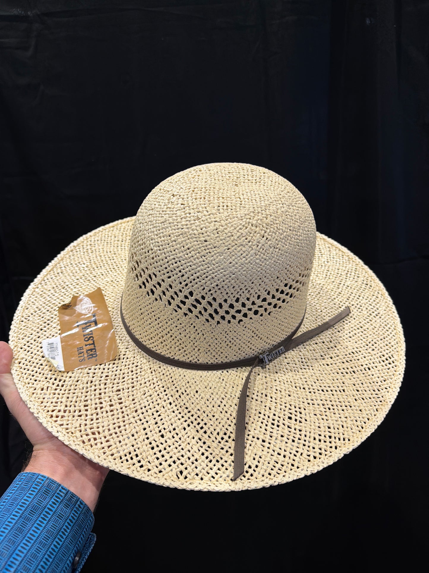 Twister Straw Open Crown Western - T71650