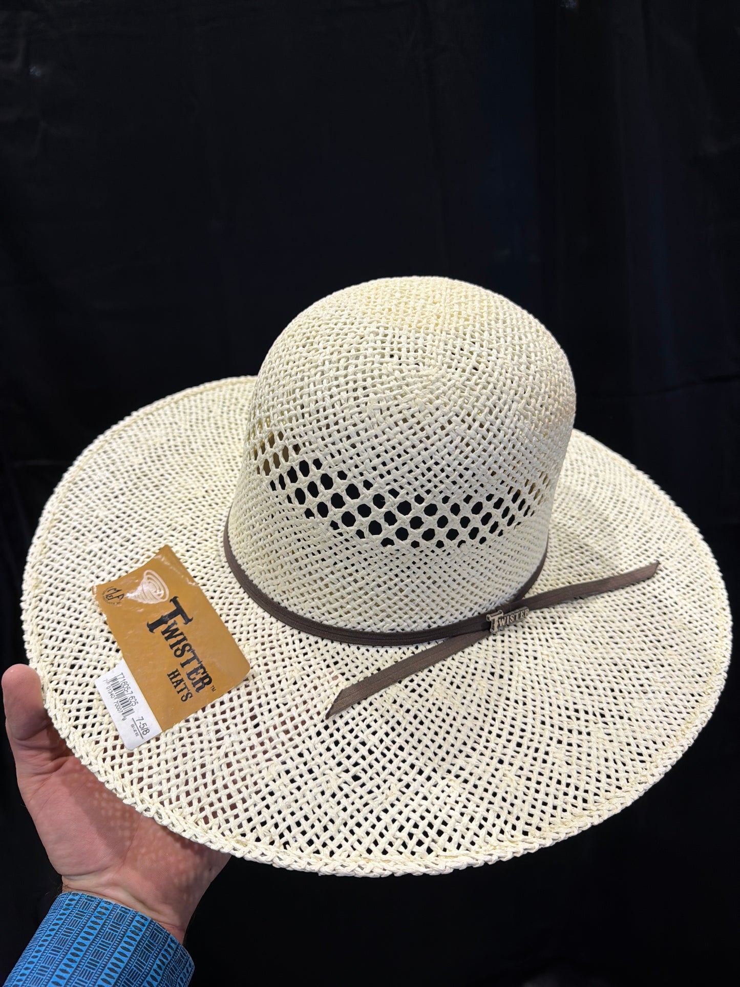 Twister Straw Open Crown Western - T71605
