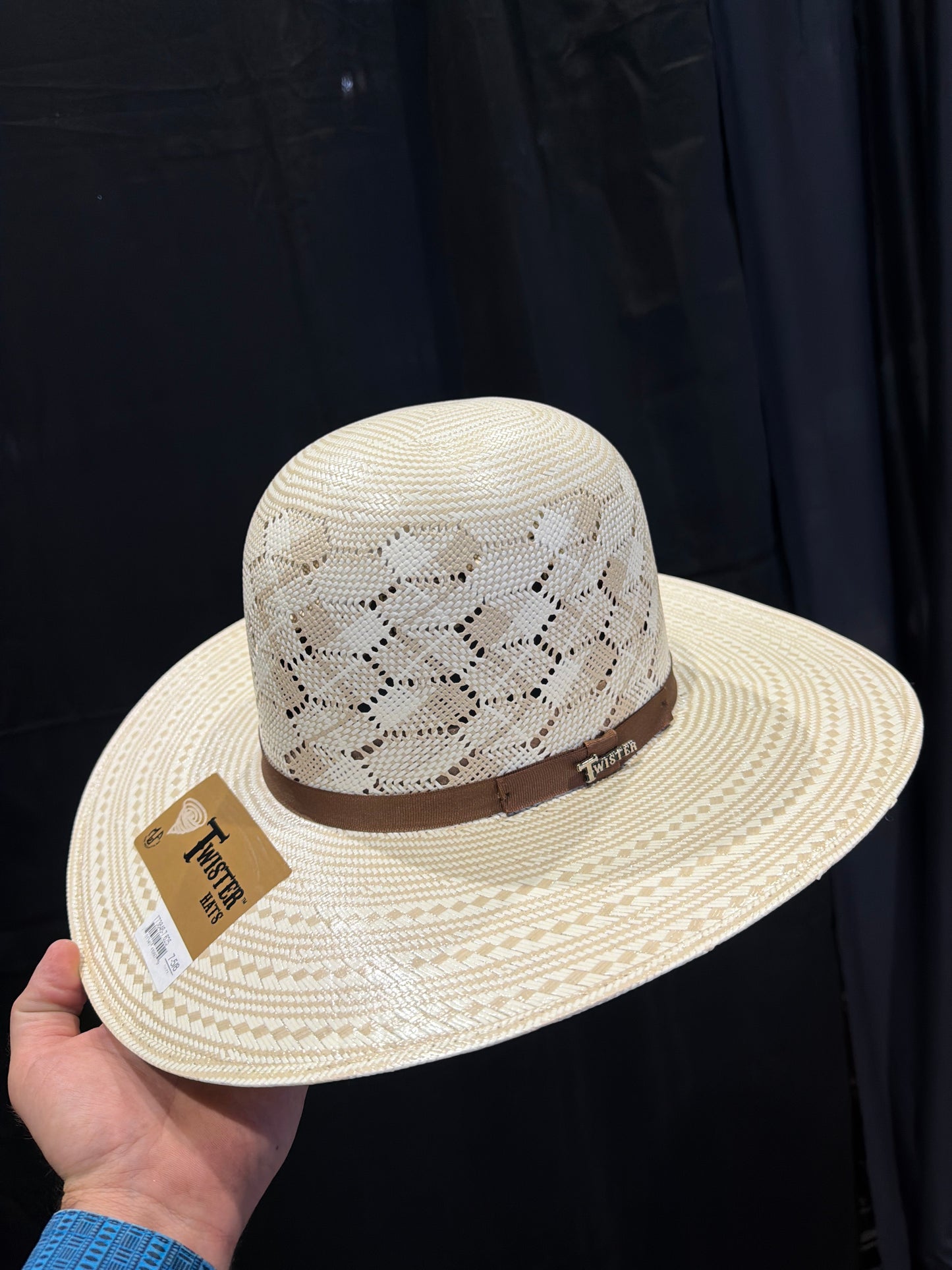 Twister Straw Open Crown Western - T73846