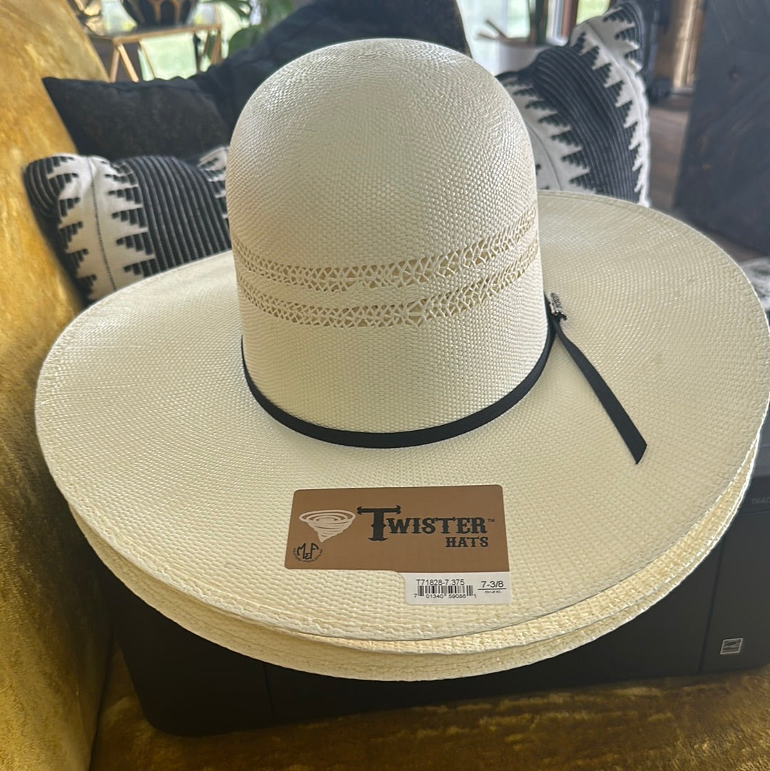 Twister Bangora Straw Western Hat - T71828