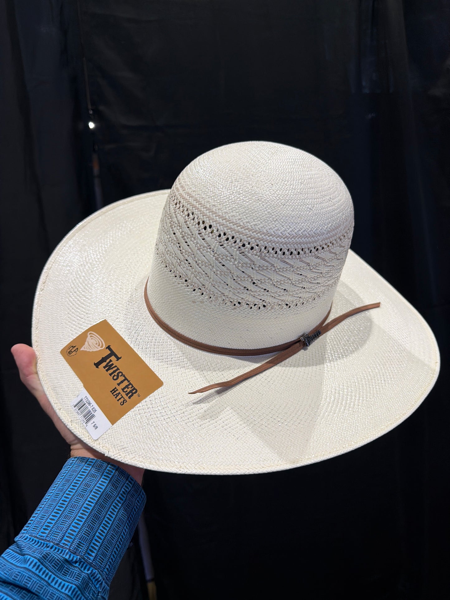 Twister Straw Open Crown Western - T73296