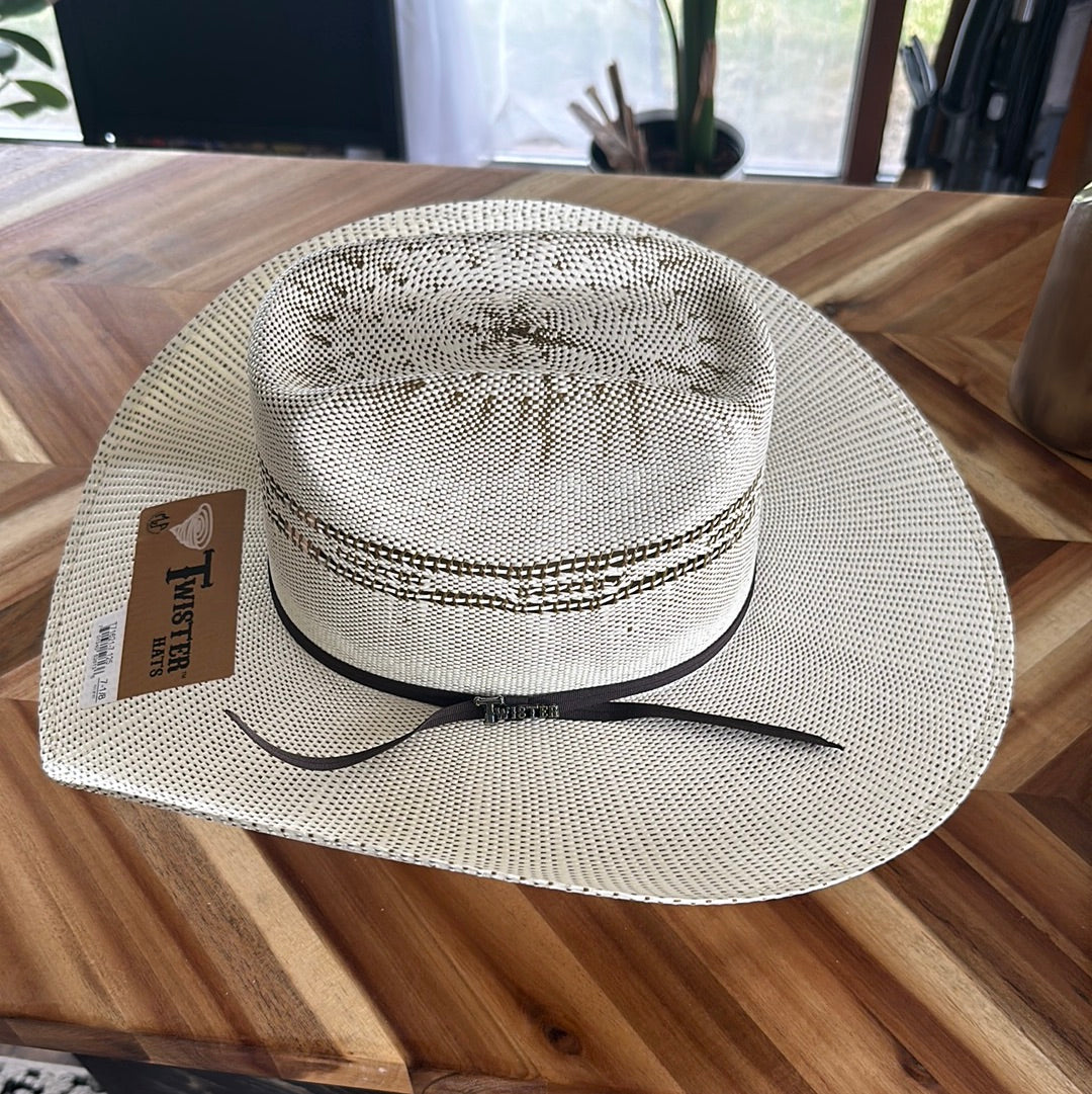 Twister Bangora Straw Western Hat - T71621