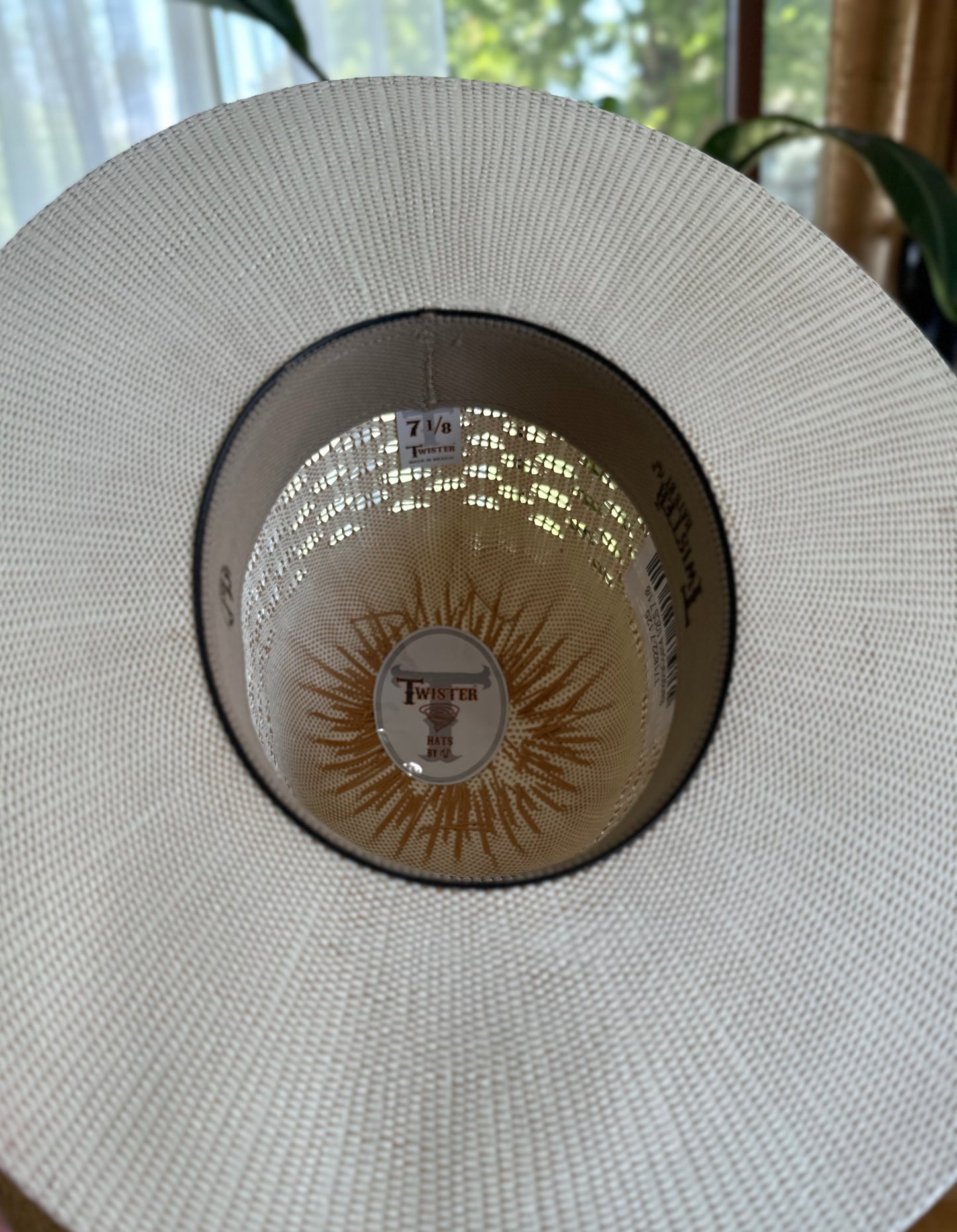 Twister Bangora Straw Western Hat - T71822