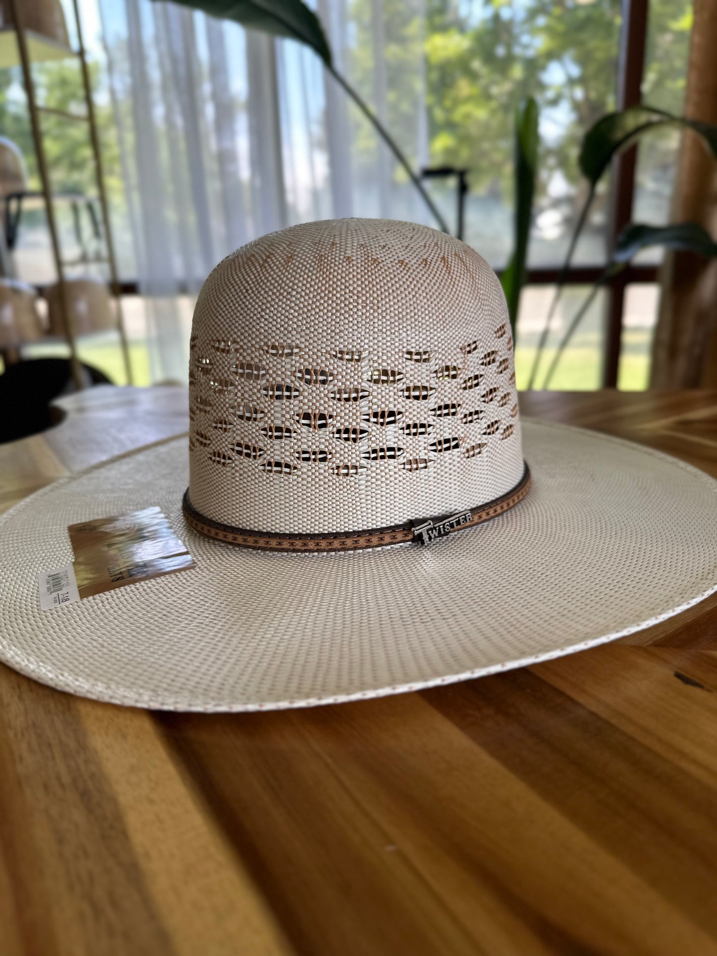 Twister Bangora Straw Western Hat - T71822