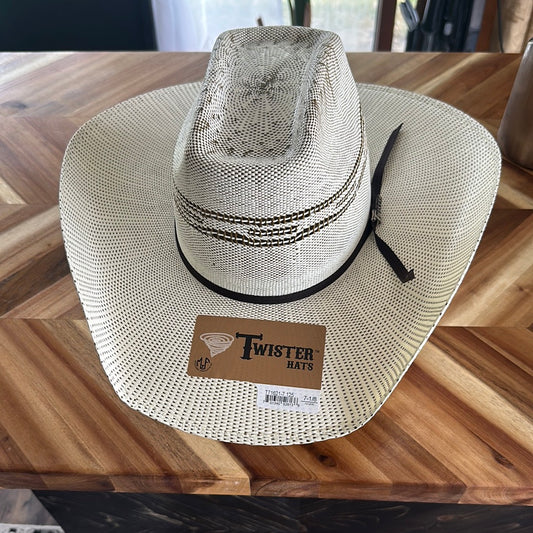 Twister Bangora Straw Western Hat - T71621
